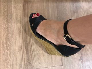 Sandalias Mango Negras