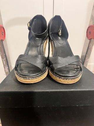 Sandalias Mango Negras