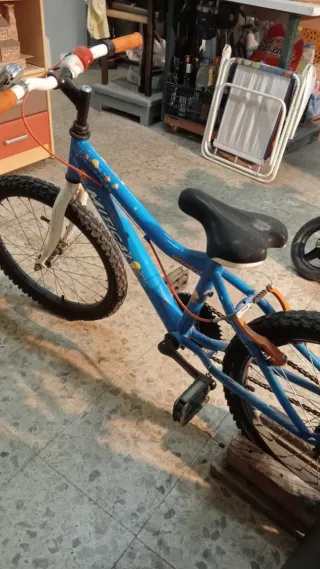 Bicicleta infantil azul MITICAL