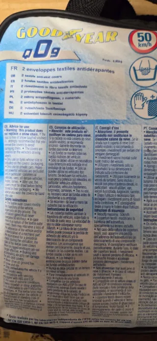 Cadenas Nieve Goodyear Maxi Performances