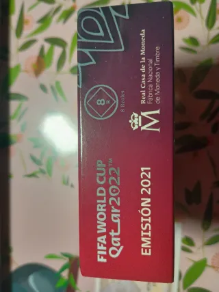Moneda FIFA World Cup Qatar 2022 10€ Plata
