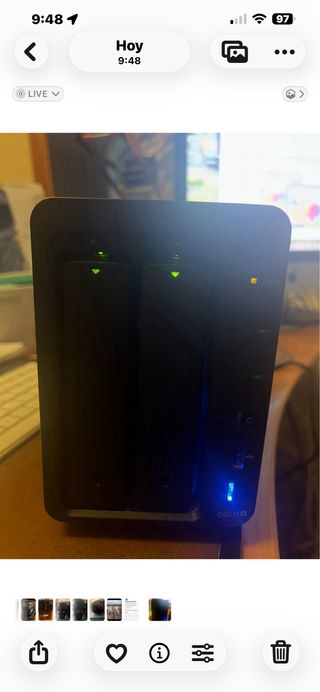 Synology DS214 NAS mas Discos Duros 4 TB