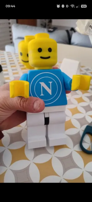 Minifigura Lego Riproduzione Napoli
