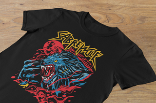 T-shirt Sabrewolf Lobo Lua Sangrenta