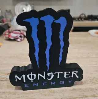 Lampada LED Monster Energy