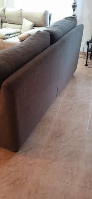 Sofá de 3 plazas en tela