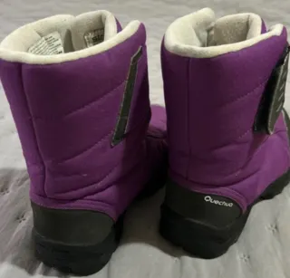 Botas de neve Decathlon Quechua tam 33