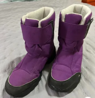 Botas de neve Decathlon Quechua tam 33