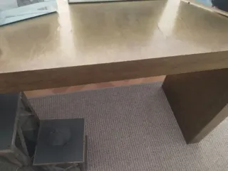 Aparador consola salón dorado