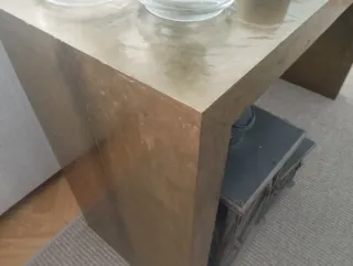 Aparador consola salón dorado