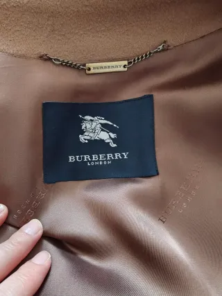 Gabardina Burberry Vintage Camel Original
