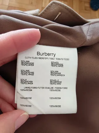 Gabardina Burberry Vintage Camel Original