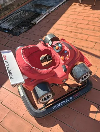 Caminador Bebe Coche Formula Kid Rojo Jane
