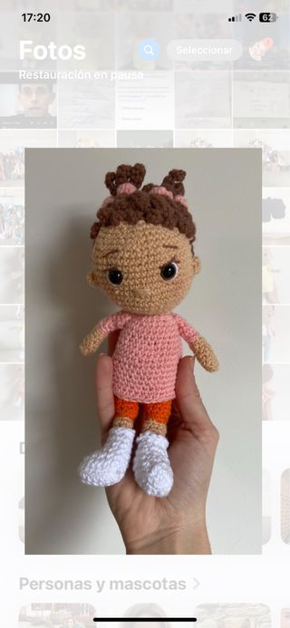Muñeca crochet Nina