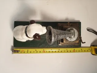 Figura Nipper de Hierro Fundido