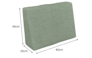 Cojines Sofá Palets Europalets Verde 6 Piezas