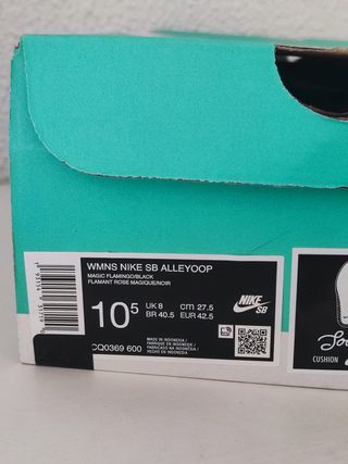 Nike SB Alleyoop WMNS Talla 42.5 Rosa