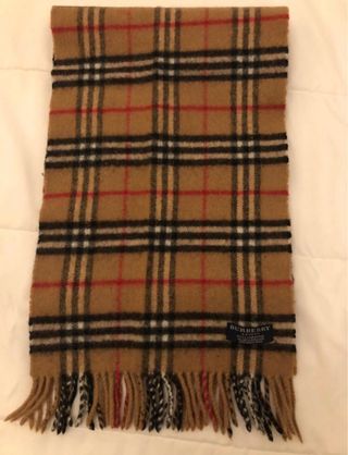 Sciarpa Burberry Check Beige e Multicolore