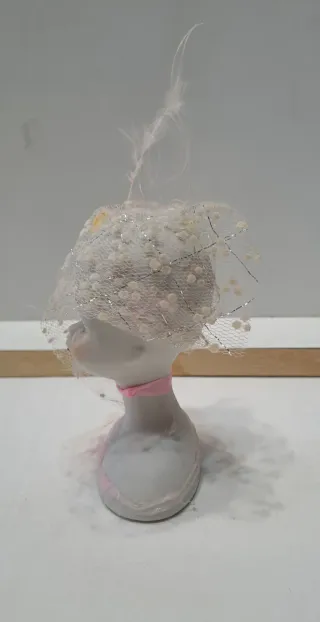 Busto bambola in ceramica