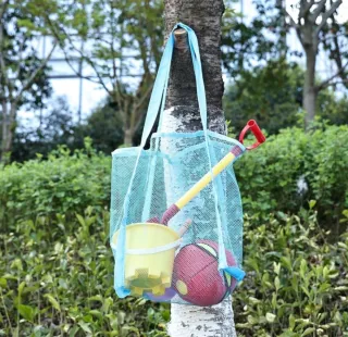 Bolsa de playa para juguetes