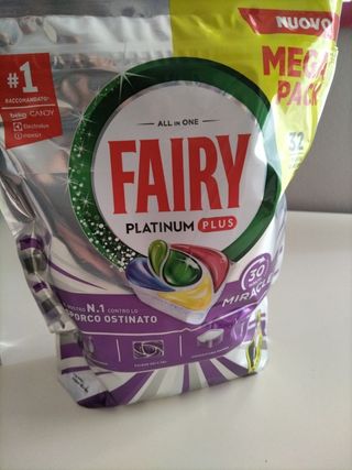 Fairy Miracle Caps Lavastoviglie 32+20