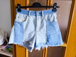 Shorts vaqueros Stradivarius T34. OFERTAAAAAA