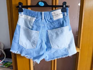 Shorts vaqueros Stradivarius T34. OFERTAAAAAA