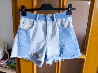 Shorts vaqueros Stradivarius T34. OFERTAAAAAA