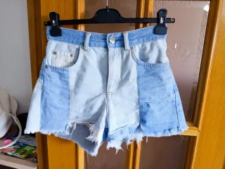 Shorts vaqueros Stradivarius T34. OFERTAAAAAA