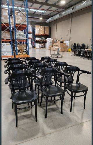 Sillas Thonet Bistro con apoyabrazos