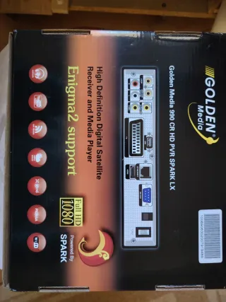 Receptor Satélite Golden Media 990 CR HD