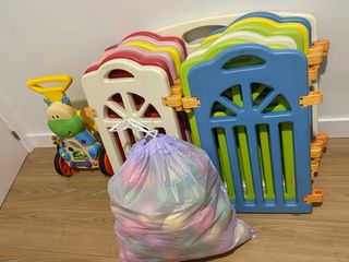 Pack Bebé: Parque, Trona y Correpasillos