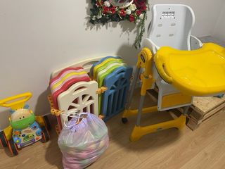 Pack Bebé: Parque, Trona y Correpasillos