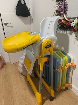 Pack Bebé: Parque, Trona y Correpasillos