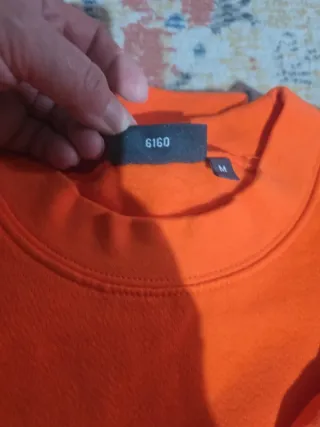 3 Felpe Hanes Arancioni Taglia M