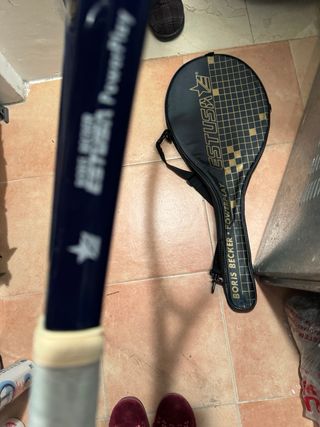 Raqueta y funda Boris Becker