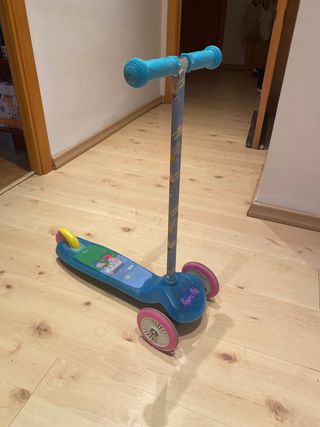 Patinete Peppa Pig 3 Ruedas Azul