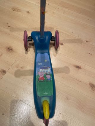 Patinete Peppa Pig 3 Ruedas Azul