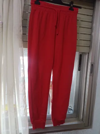 Pantalón de chándal en rosa verde o rojo