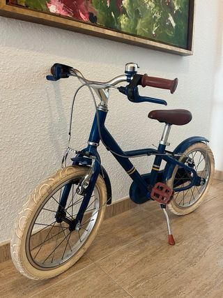 Bicicleta infantil azul