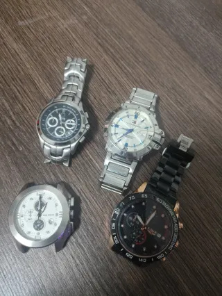 Lote 4 Relojes Lige, Time Force, Tommy Hilfiger