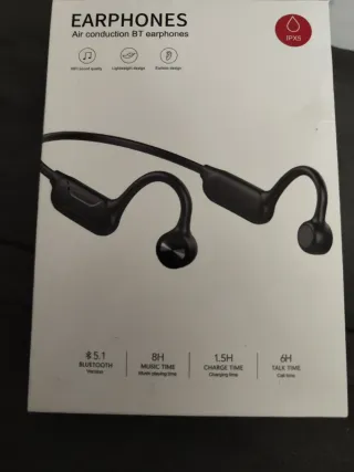 Auriculares Deportivos Bluetooth Negro