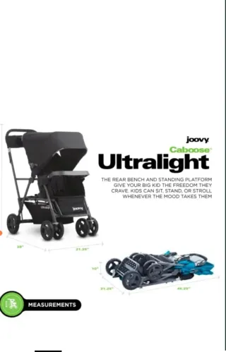 Carro Gemelar Joovy Caboose Ultralight