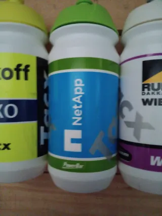 Bidones Ciclismo Tinkoff, Saxo, NetApp, Ruiter