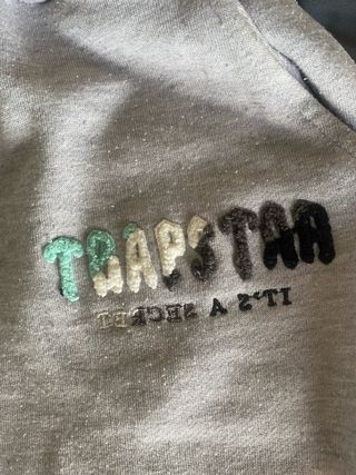Conjunto Trapstar Gris Camiseta y Pantalón Corto