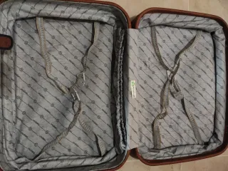 Maleta de mano marrón