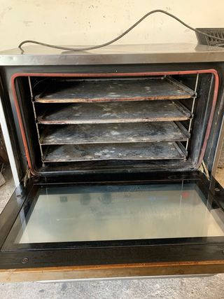 Horno de baras de pan profesional acero inoxidable