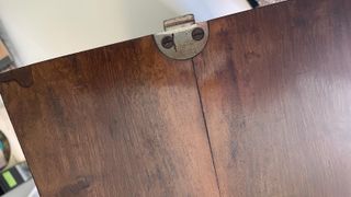 Tapa Máquina de Coser Antigua Alfa Madera