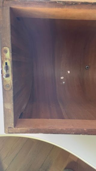 Tapa Máquina de Coser Antigua Alfa Madera