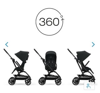 Silla de paseo negra